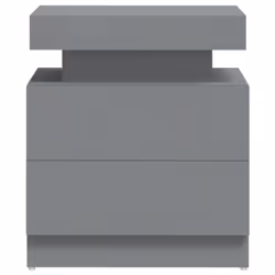 VidaXL 326851 comodino Grigio - Vista aggiuntiva 4