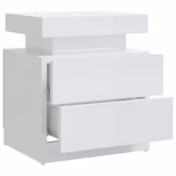 VidaXL 326855 comodino Bianco - Vista aggiuntiva 6