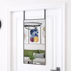 Aggiungete un tocco in stile minimalistico ai vostri interni con questo specchio per porta classico! È adatto per una camera  ...