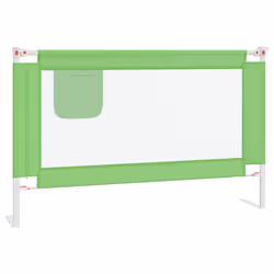 vidaXL Sponda Letto di Sicurezza per Bambini Verde 120x25cm in Tessuto - Vista aggiuntiva 2