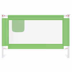 vidaXL Sponda Letto di Sicurezza per Bambini Verde 120x25cm in Tessuto - Vista aggiuntiva 3