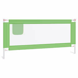 Sponda Letto di Sicurezza per Bambini Verde 200x25 cm Tessutocod mxl 79330 - Vista aggiuntiva 2