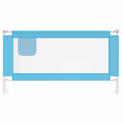 Sponda Letto di Sicurezza per Bambini Blu 160x25 cm in Tessutocod mxl 106962 - Vista aggiuntiva 3