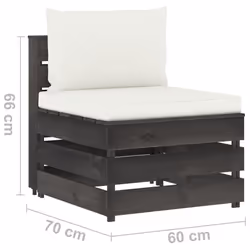 VidaXL 3068122 panca da esterno Legno - Vista aggiuntiva 6