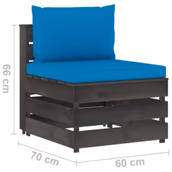 VidaXL 3068124 panca da esterno Legno - Vista aggiuntiva 6
