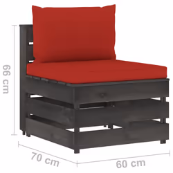 VidaXL 3068126 panca da esterno Legno - Vista aggiuntiva 6