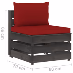 VidaXL 3068129 panca da esterno Legno - Vista aggiuntiva 6