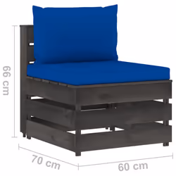 VidaXL 3068130 panca da esterno Legno - Vista aggiuntiva 6
