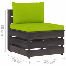 VidaXL 3068131 panca da esterno Legno - Vista aggiuntiva 6