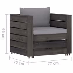 VidaXL 3068145 set mobili da esterno - Vista aggiuntiva 7
