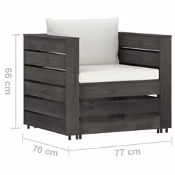 VidaXL 3068146 set mobili da esterno - Vista aggiuntiva 7