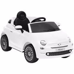 Questa fantastica auto elettrica Fiat, dal design iconico, è un giocattolo meraviglioso che offre ai vostri bambini la miglio ...