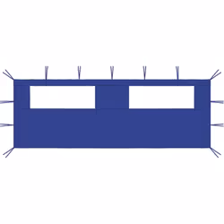Questa parete laterale per gazebo con finestre è la scelta perfetta per qualsiasi tenda per feste all'aperto. Questa parete d ...