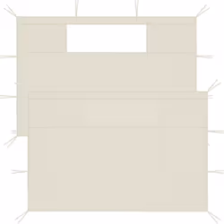 Questo set di pareti laterali per gazebo con finestre è la scelta perfetta per qualsiasi tenda per feste all'aperto. Questa p ...