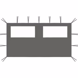 Questa parete laterale per gazebo con finestre è la scelta perfetta per qualsiasi tenda per feste all'aperto. Questa parete d ...