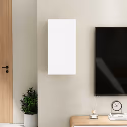 vidaXL Mobile Porta TV Bianco 30,5x30x60 cm in Legno Multistrato - Vista aggiuntiva 3