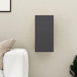 Vidaxl - Mobile tv, Armadietti a per tv Grigio 30,5x30x60 cm in Truciolato
