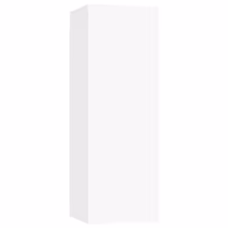 vidaXL Mobile Porta TV Bianco 30,5x30x90 cm in Legno Multistrato - Vista aggiuntiva 2
