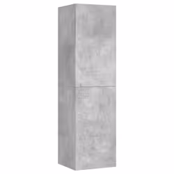 vidaXL Mobile Porta TV Grigio Cemento 30,5x30x110 cm Legno Multistrato - Vista aggiuntiva 2