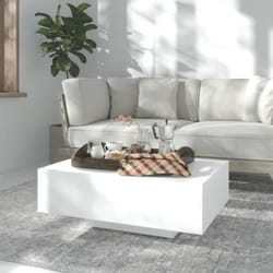 Vidaxl - Tavolino da Salotto 85x55x31 cm in Legno dal design elegante vari colori colore : Bianco