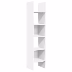 vidaXL Libreria Bianca 40x35x180 cm in Legno Multistrato - Vista aggiuntiva 2