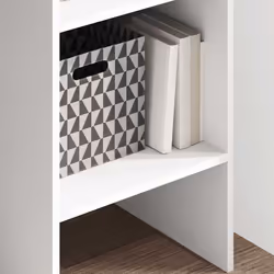 vidaXL Libreria Bianca 40x35x180 cm in Legno Multistrato - Vista aggiuntiva 3