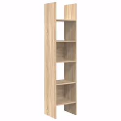 vidaXL Libreria Rovere Sonoma 40x35x180 cm in Legno Multistrato - Vista aggiuntiva 2