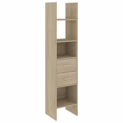 VidaXL 803419, Quercia, Legno, Legno, 400 mm, 350 mm, 1800 mm