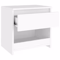 VidaXL 803443 comodino Bianco - Vista aggiuntiva 5