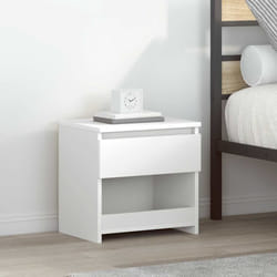 VidaXL 803444 comodino Bianco