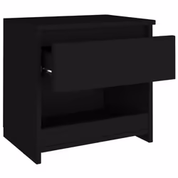 VidaXL 803446 comodino Nero - Vista aggiuntiva 7
