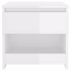 VidaXL 803455 comodino Bianco - Vista aggiuntiva 4