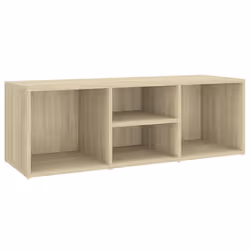 vidaXL Panca Porta Scarpe Rovere Sonoma 105x35x35 cm Legno Multistrato - Vista aggiuntiva 2