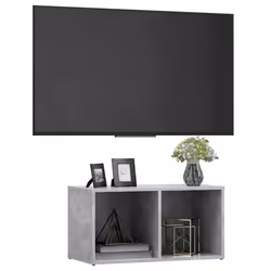 vidaXL Mobile Porta TV Grigio Cemento 72x35x36,5 cm Legno Multistrato - Vista aggiuntiva 3
