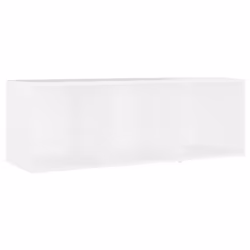 vidaXL Mobile Porta TV Bianco 107x35x37 cm in Legno Multistrato - Vista aggiuntiva 2