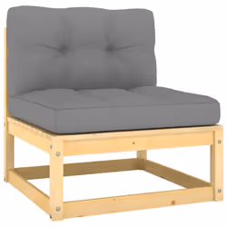 Set Divani da Giardino 2 pz con Cuscini Legno Massello Pinocod mxl 96126 - Vista aggiuntiva 2