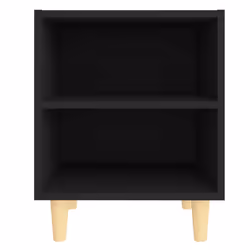 VidaXL 805781 comodino Nero - Vista aggiuntiva 4