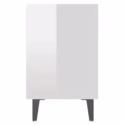 VidaXL 805809 comodino Bianco - Vista aggiuntiva 4