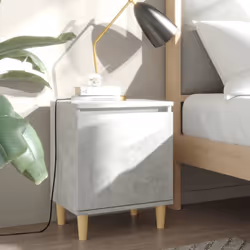 Donate uno stile scandinavo ai vostri interni con questo comodino per la camera da letto. Questo comodino con le gambe in leg ...
