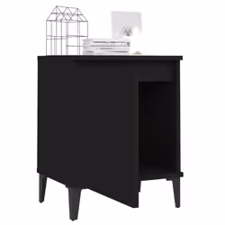 VidaXL 805835 comodino Nero