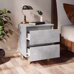 VidaXL 805860 comodino Colore cemento - Vista aggiuntiva 7