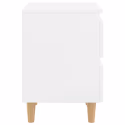 VidaXL 805864 comodino Bianco - Vista aggiuntiva 5