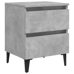 VidaXL 805877 comodino Colore cemento