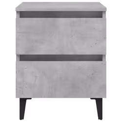 VidaXL 805877 comodino Colore cemento