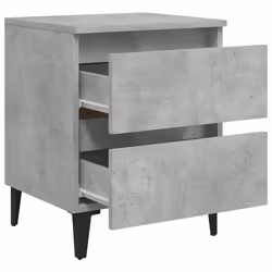 VidaXL 805878 comodino Colore cemento - Vista aggiuntiva 6