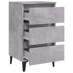 VidaXL 805913 comodino Colore cemento - Vista aggiuntiva 6