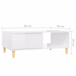 VidaXL 806001 tavolino da caffè, comodino e consolle da soggiorno - Vista aggiuntiva 8