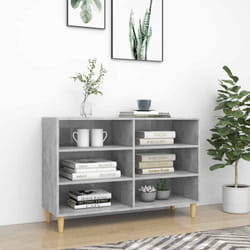 Credenza, Madia per salotto Grigio Cemento 103, 5x35x70 cm in Truciolato Vidaxl