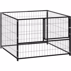 Questo canile versatile delimita un'area esterna appositamente per i vostri cani! Questa spaziosa gabbia per cani offre ampio ...