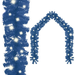 Vidaxl - Decorazione Natalizia, Ghirlanda Natalizia con Luci a led 5 m Blu 6809